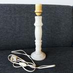 Vintage tafellamp marmer, Huis en Inrichting, Lampen | Tafellampen, Ophalen of Verzenden, Gebruikt, Vintage, Minder dan 50 cm