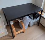 Zwarte tafel, Huis en Inrichting, Tafels | Eettafels, Ophalen, 100 tot 150 cm, 50 tot 100 cm, Vier personen