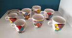 Zeven mokken van Clemens Briels en Nikolai Carels., Ophalen of Verzenden, Zo goed als nieuw, Overige stijlen, Kop(pen) en/of Schotel(s)