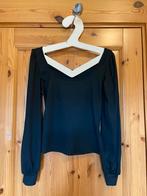 Top trui t-shirt zwart Shein S, Kleding | Dames, Zwart, Ophalen of Verzenden, Zo goed als nieuw, Lange mouw
