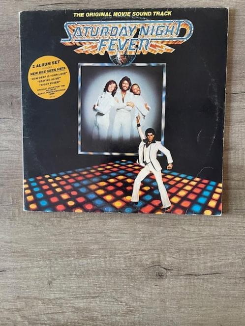 2LP - Saturday Night Fever  - 1977 - Soundtrack, Cd's en Dvd's, Vinyl | Filmmuziek en Soundtracks, Gebruikt, 12 inch, Ophalen of Verzenden