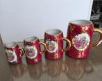Limoges france kleine bekers 4x, Huis en Inrichting, Ophalen of Verzenden, Overige stijlen, Kop(pen) en/of Schotel(s), Glas