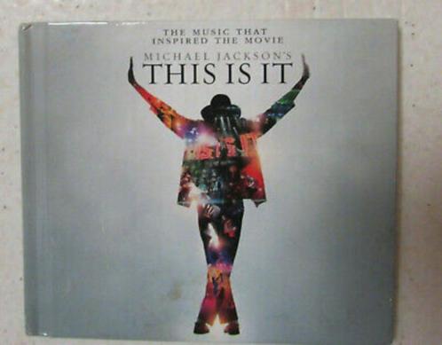 Michael Jackson - This is it - Souvenir ed - 2 cds, Cd's en Dvd's, Cd's | Pop, Zo goed als nieuw, 1980 tot 2000, Boxset, Ophalen of Verzenden