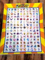 Originele Gen 1 Pokemon Poster (Kanto), Rechthoekig Staand, Ophalen of Verzenden, Zo goed als nieuw, A1 t/m A3