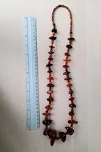 Mooie ketting met zeer grote barnstenen barnsteen kralen, Sieraden, Tassen en Uiterlijk, Ophalen of Verzenden, Zo goed als nieuw