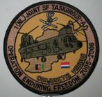 Joint sf taskgroup-A, Verzamelen, Militaria | Algemeen, Ophalen of Verzenden, Luchtmacht, Nederland, Embleem of Badge