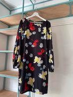 La Dress Jurk - Maat M - Bloemenprint, Kleding | Dames, Jurken, Maat 38/40 (M), Zwart, Ophalen of Verzenden, Zo goed als nieuw