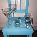Martini glazen 5 stuks, Huis en Inrichting, Ophalen, Glas of Glazen, Gebruikt, Glas
