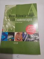 Motor Rijbewijs halen - 1100 Examenvragen, Ophalen of Verzenden, Gelezen, Overige onderwerpen, Onbekend