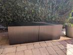 Ikea Besta Dressoir Kast - Gebruikt donkerbruin, Ophalen, 100 tot 150 cm, Modern, 25 tot 50 cm