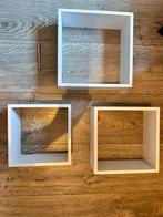 Houten kubussen nooit opgehangen, Huis en Inrichting, Ophalen of Verzenden, Zo goed als nieuw