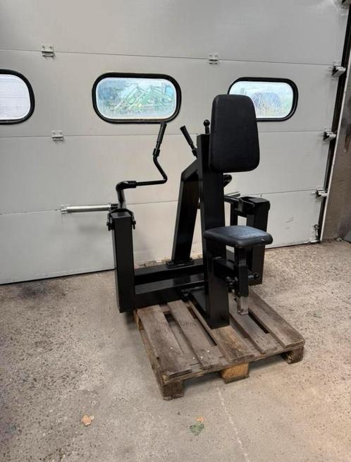 Jimsa Sented row / Rowing machine / plate loaded, Sport en Fitness, Fitnessmaterialen, Gebruikt, Overige typen, Armen, Benen, Borst