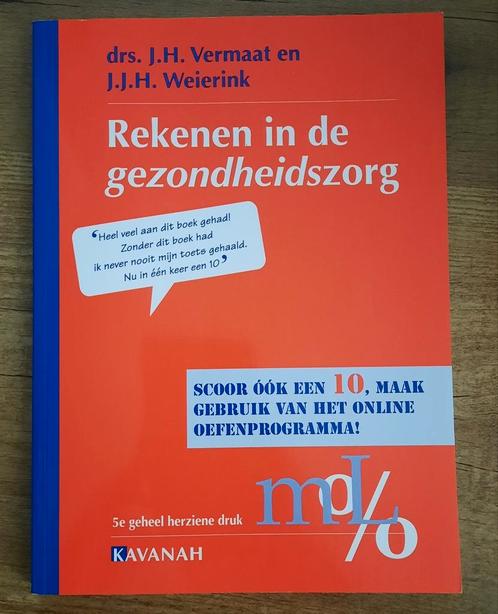 J.H. Vermaat - Rekenen in de Gezondheidszorg, Boeken, Wetenschap, Nieuw, Ophalen of Verzenden