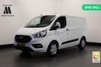 Ford Transit Custom 340 1.0 125PK EcoBoost Hybride Benzine A, Auto's, Bestelauto's, Stof, Gebruikt, 2102 kg, Wit