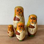 Matroesjka Nesting Dolls Bever met Telefoon, Russich, Ophalen of Verzenden