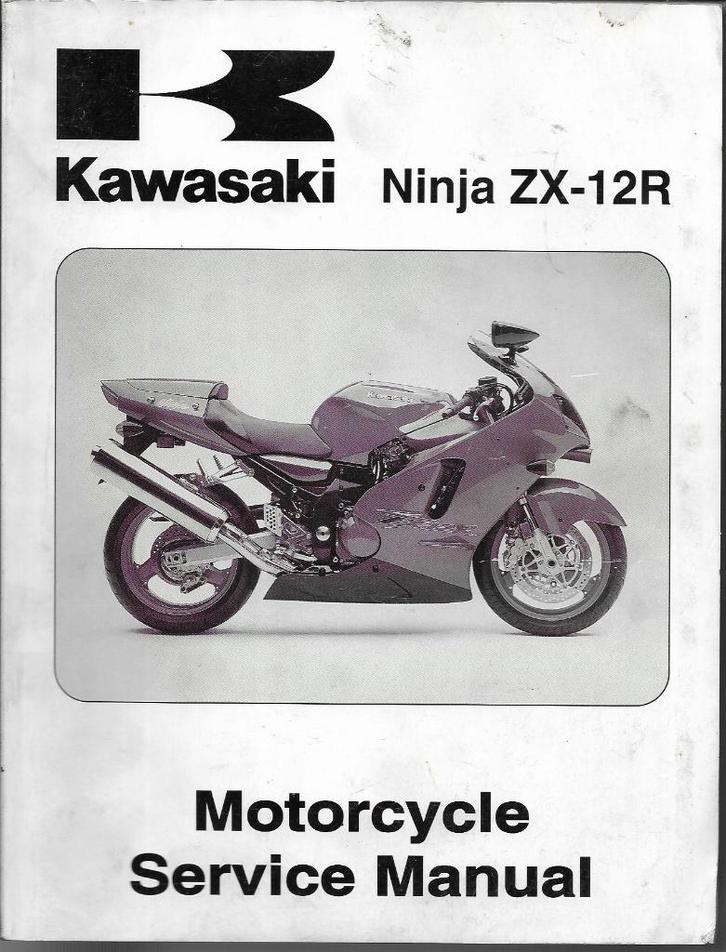 Kawasaki ZX12 R Ninja Service Manual (7340z), Motoren, Handleidingen en Instructieboekjes, Kawasaki, Ophalen of Verzenden