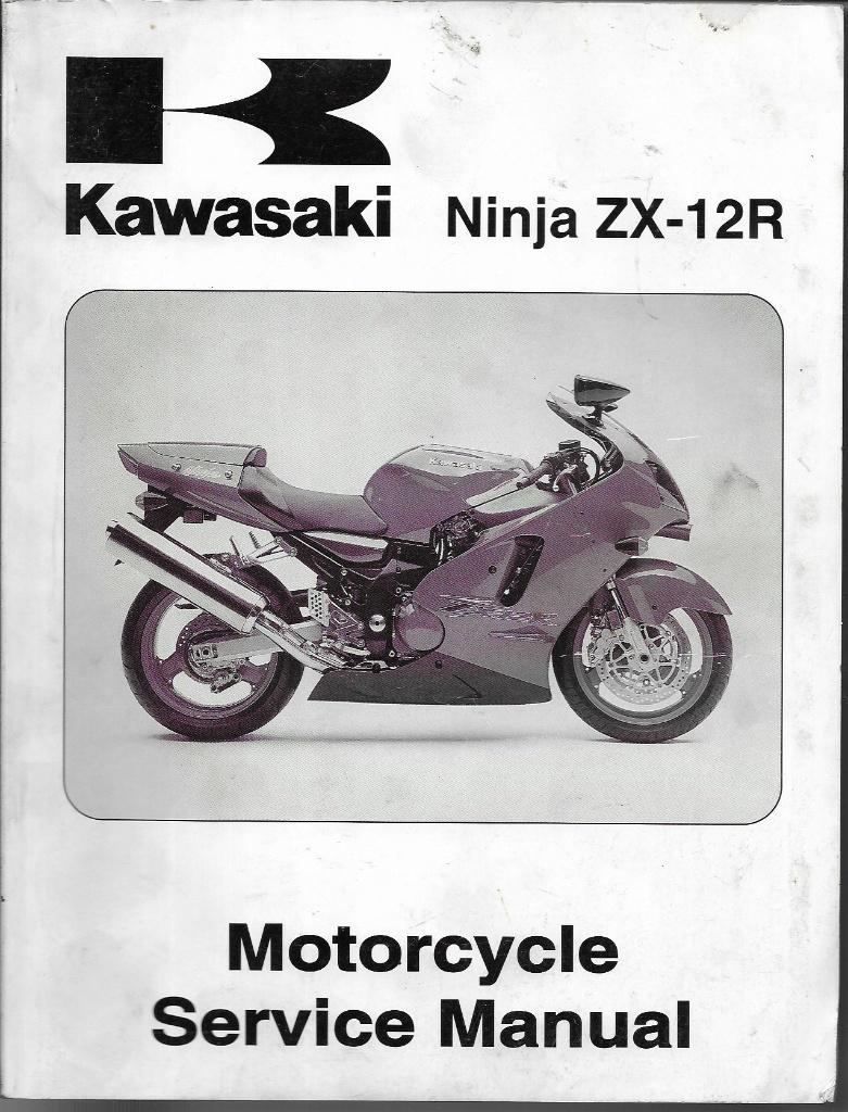 ≥ Kawasaki ZX12 R Ninja Service Manual (7340z) — Handleidingen en