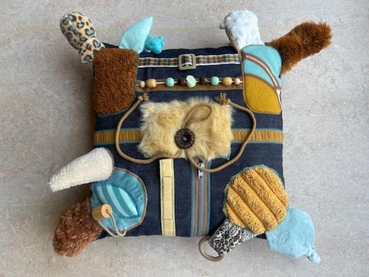 Voelkussen tastkussen friemelkussen - Dementie Alzheimer, Diversen, Verpleegmiddelen, Nieuw, Ophalen of Verzenden