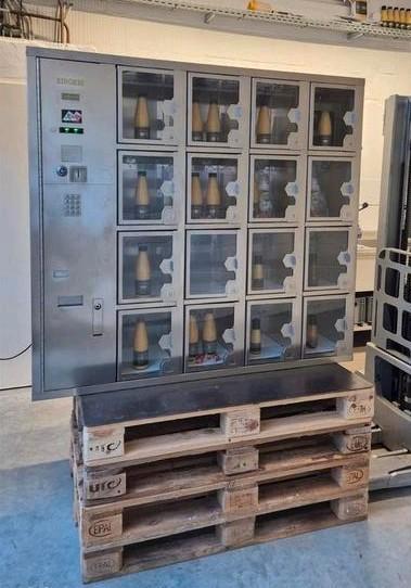 Perfect verkoopautomaat boerderijautomaat 16-vaks Roesler, Verzamelen, Automaten | Overige, Zo goed als nieuw, Ophalen of Verzenden