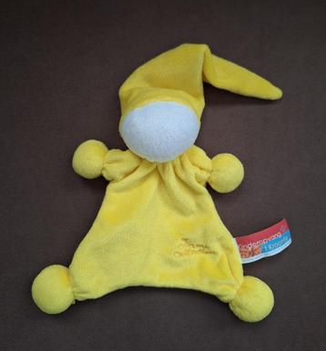 Knuffeldoekje, Knuffel Spookje Tiamo Collection Geel beschikbaar voor biedingen