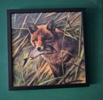 Rien Poortvliet prent Vos, Antiek en Kunst, Kunst | Schilderijen | Modern, Ophalen of Verzenden