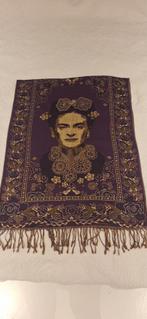 Sjaal Frida Khalo kleur paars en goud nieuw, Kleding | Dames, Ophalen of Verzenden, Zo goed als nieuw, Maat 46/48 (XL) of groter