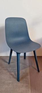 4 stoelen Ikea Odger - blauw, Huis en Inrichting, Stoelen, Ophalen, Kunststof, Gebruikt, Blauw