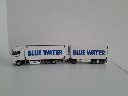 Daf XG + van Hakull Transport motorwagen met aanhanger, Hobby en Vrije tijd, Modelauto's | 1:50, Nieuw, Bus of Vrachtwagen, Wsi