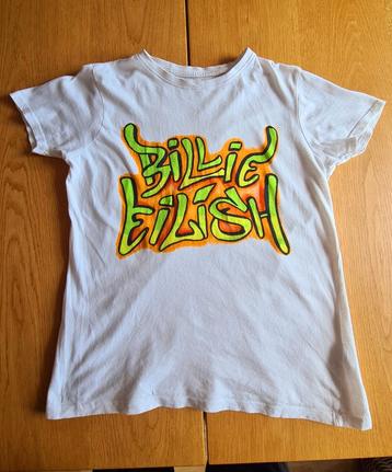 Billie Eilish T-shirt merchandise - mt 146 beschikbaar voor biedingen