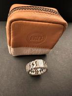Buddha to Buddha Chain Ring Zilver - Maat 17, Sieraden, Tassen en Uiterlijk, Ringen, Ophalen of Verzenden, Zo goed als nieuw, 17 tot 18