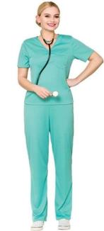 Verpleegsters, zuster, tandarts outfit mt S, Ophalen of Verzenden, Nieuw, Maat 38/40 (M), Carnaval