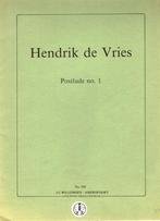 HENDRIK DE VRIES - Postlude no.1, Orgel, Verzenden, Klassiek, Nieuw
