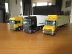 3x Tekno Scania trekker oplegger  alle 3 samen € 75, Hobby en Vrije tijd, Ophalen of Verzenden, Gebruikt, Bus of Vrachtwagen, Tekno