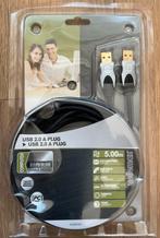 USB kabel 5 meter, Ophalen of Verzenden, Nieuw, Minder dan 2 meter