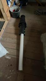 Cv rookgasafvoer, Doe-het-zelf en Verbouw, Buizen en Afvoer, Ophalen of Verzenden, Zo goed als nieuw, Minder dan 2 meter, 80 mm of meer