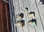 Messing scheepslampen, Ophalen of Verzenden
