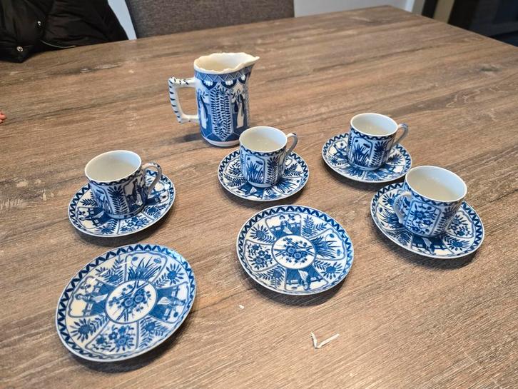 Oud Lange Lijs Servies - Beschadigd Kannetje, Antiek en Kunst, Antiek | Servies compleet, Ophalen