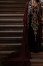 Bordeaux henna jurk - bin dalli, Kleding | Dames, Gelegenheidskleding, Ophalen, Overige typen, Maat 46/48 (XL) of groter, Zo goed als nieuw