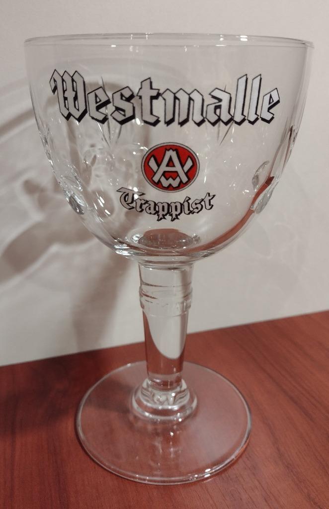 Westmalle Trappistenbier Glas 33cl. (C), Verzamelen, Biermerken, Gebruikt, Glas of Glazen, Overige merken, Ophalen of Verzenden