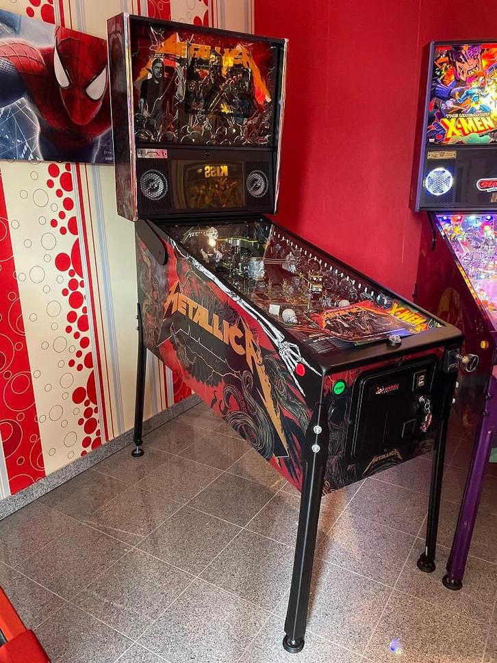 METALLLICA LIMITED EDITION REMASTERED PINBALL- ONLY 500X, Verzamelen, Automaten | Flipperkasten, Zo goed als nieuw, Elektronisch