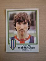Panini Voetbal 81 Johan Bijsterveld Willem II, Ophalen of Verzenden, Zo goed als nieuw, Willem II, Poster, Plaatje of Sticker