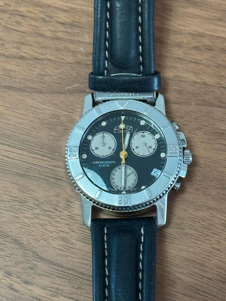 Camel Trophy en Rodania horloge, Sieraden, Tassen en Uiterlijk, Horloges | Heren, Gebruikt, Polshorloge, Overige merken, Staal
