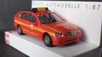 Mercedes Benz C klasse combi Notarzt 1:87 Busch Pol, Hobby en Vrije tijd, Modelauto's | 1:87, Verzenden, Nieuw, Auto