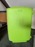Groene Samsonite koffer ongeveer 102 liter, Sieraden, Tassen en Uiterlijk, Koffers, Ophalen, Zo goed als nieuw, Hard kunststof