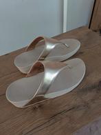 Fitflop teenslippers goud maat 41, Ophalen, Zo goed als nieuw, Overige kleuren