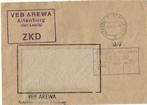 DDR 1962 Vensterenvelop Altenburg Leipzig, Ophalen of Verzenden, Envelop