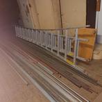 ladder 3-delig, Doe-het-zelf en Verbouw, Ladders en Trappen, Ophalen, Gebruikt, 4 meter of meer