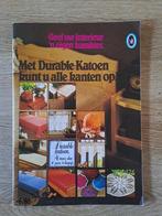 HAKEN. MET DURABLE KATOEN KUNT U ALLE KANTEN OP., Patroon of Boek, Gebruikt, Ophalen of Verzenden, Haken