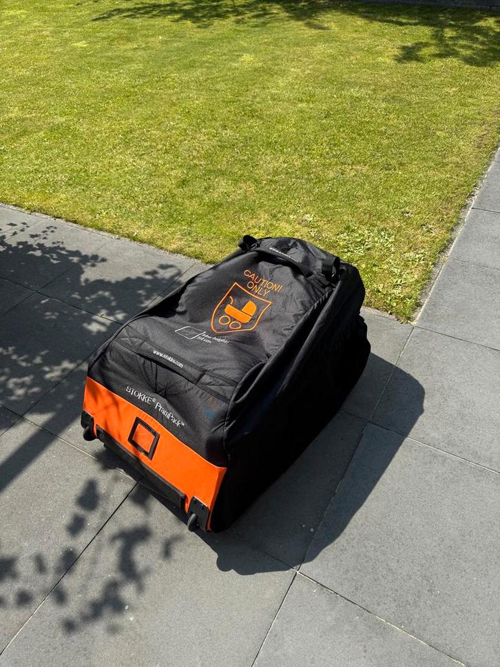 Stokke PramPack - Bescherm je kinderwagen op reis!, Kinderen en Baby's, Kinderwagens en Combinaties, Zo goed als nieuw, Overige merken
