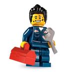 Lego Collectible Minifigure serie 6 - Monteur, Ophalen of Verzenden, Nieuw, Complete set, Lego